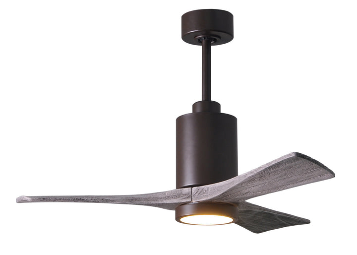 Matthews Fan Company Patricia PA3-TB-BW-42 Ceiling Fan 42 - Textured Bronze, Barnwood Tone/