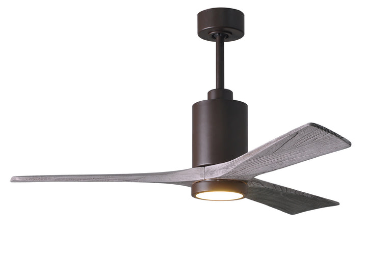 Matthews Fan Company Patricia PA3-TB-BW-52 Ceiling Fan 52 - Textured Bronze, Barnwood Tone/