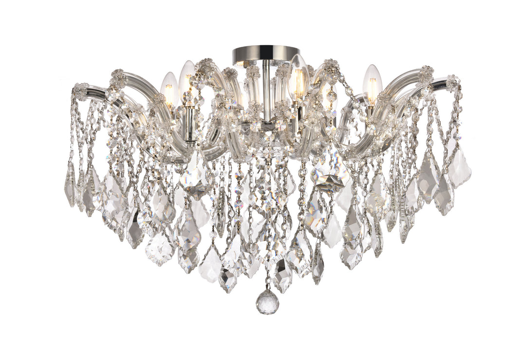 Elegant Maria Theresa 2800F24C/RC Ceiling Light - Chrome