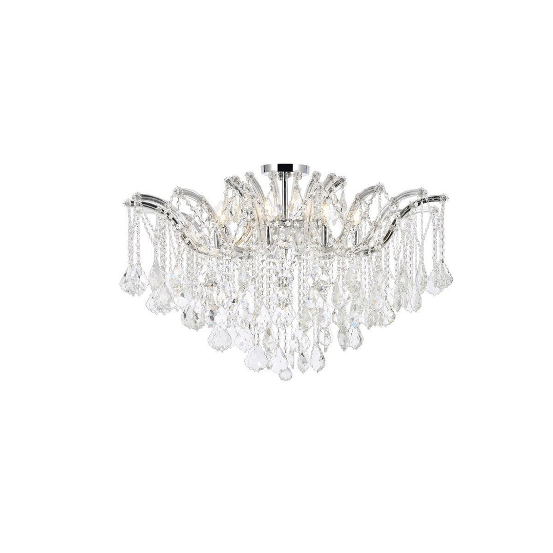 Elegant Maria Theresa 2800F36C/RC Ceiling Light - Chrome