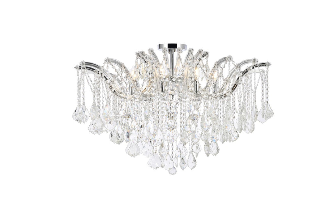 Elegant Maria Theresa 2800F36C/RC Ceiling Light - Chrome