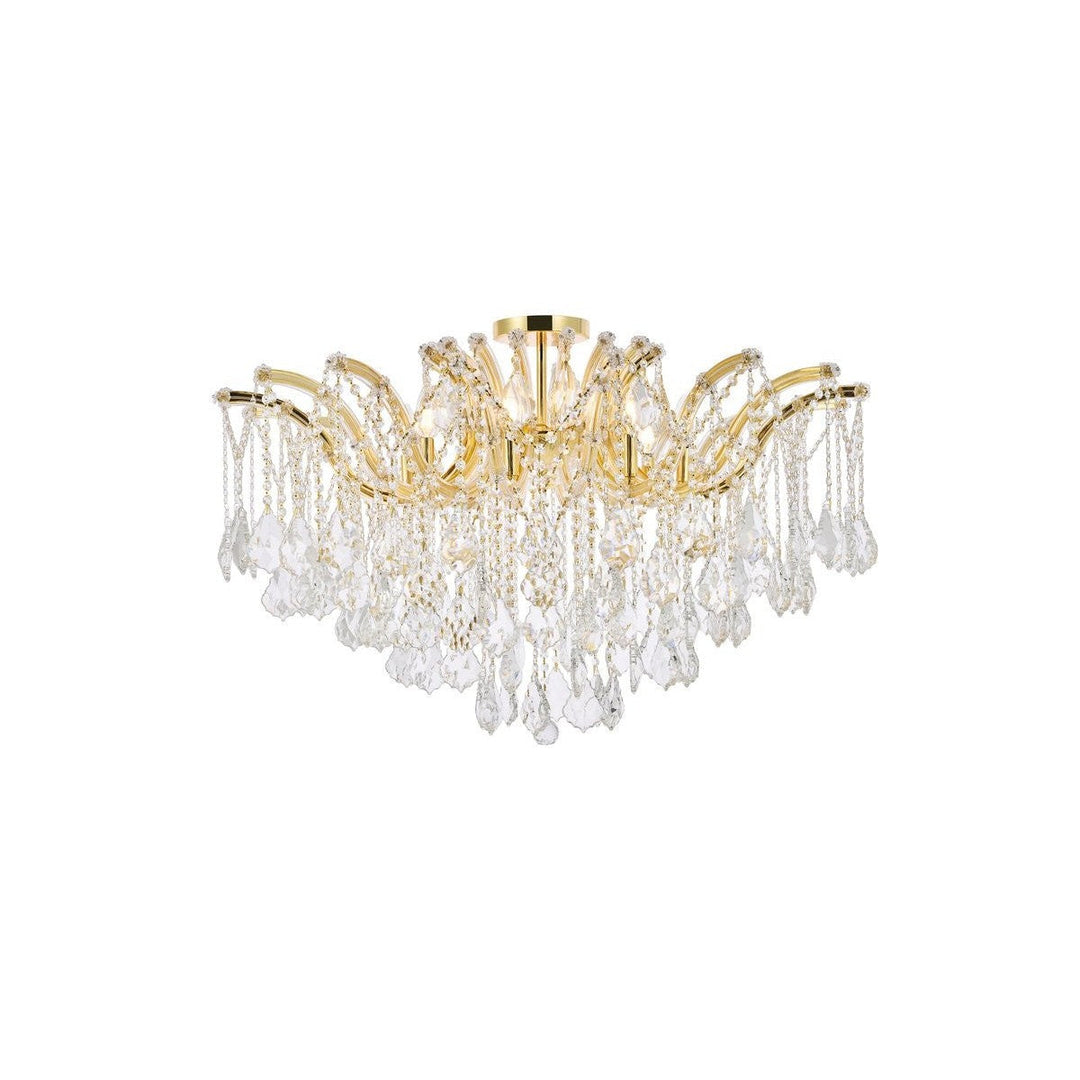 Elegant Maria Theresa 2800F36G/RC Ceiling Light - Gold