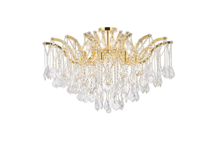 Elegant Maria Theresa 2800F36G/RC Ceiling Light - Gold