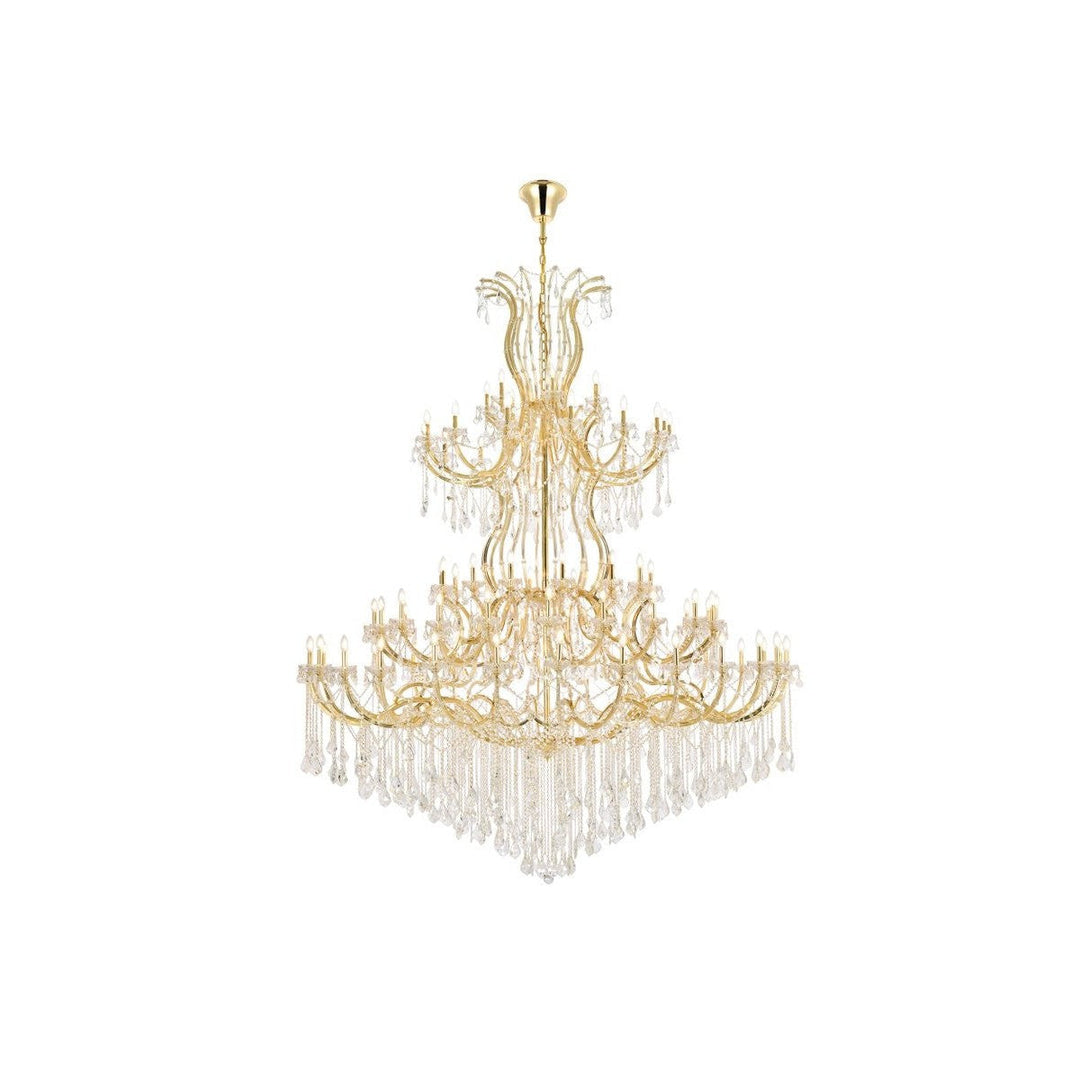 Elegant Maria Theresa 2800G120G/RC Chandelier Light - Gold