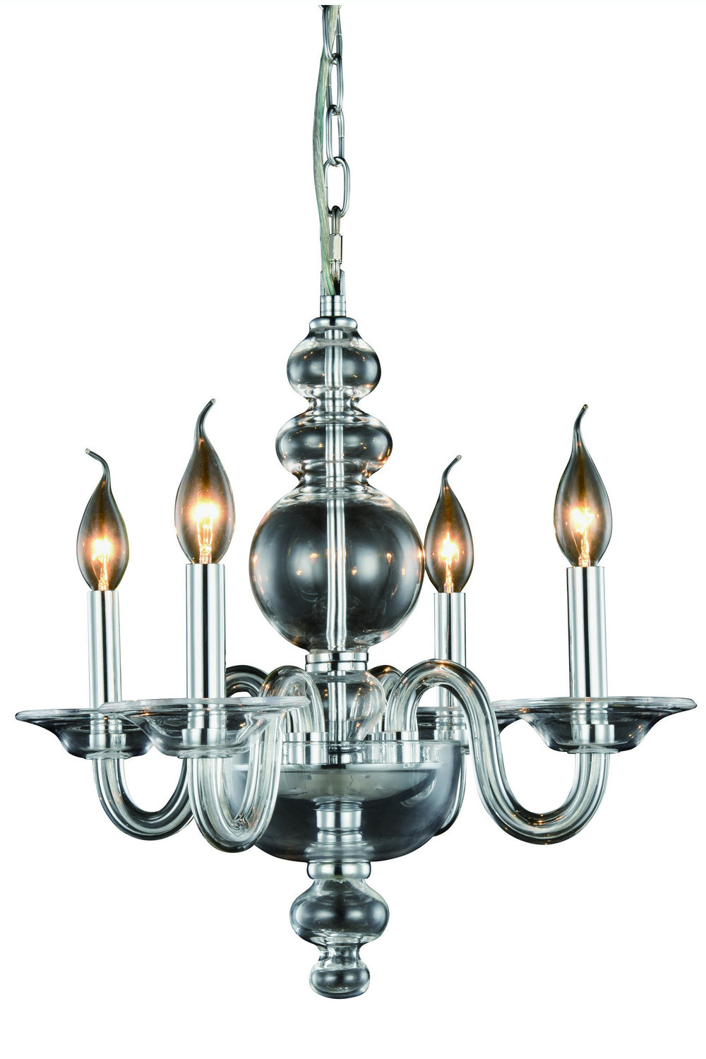 Elegant Champlain 7872D17C Chandelier Light - Chrome