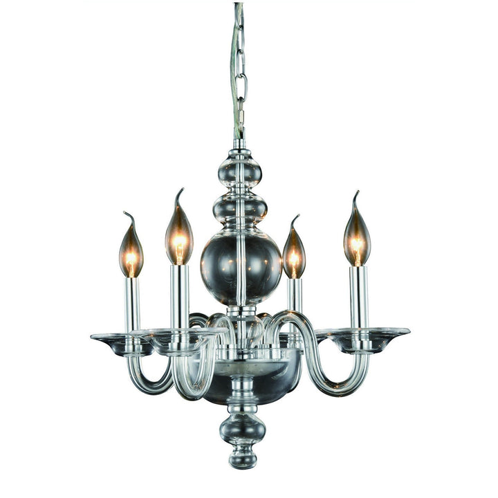 Elegant Champlain 7872D17C Chandelier Light - Chrome