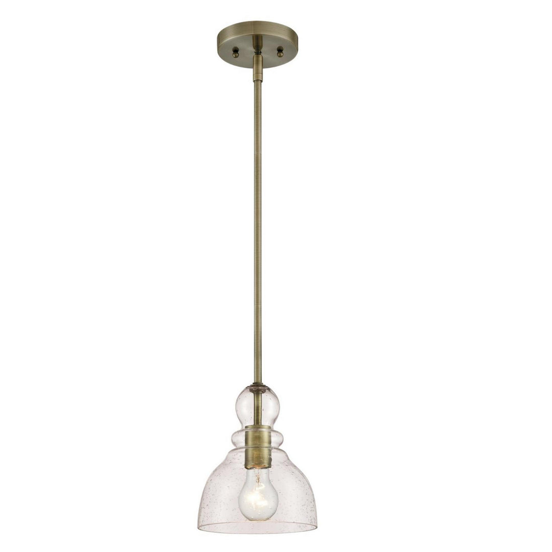 Westinghouse Fiona 6356500 Pendant Light - Antique Brass