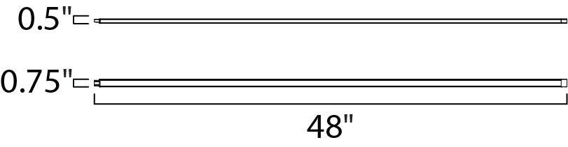 Maxim Lighting 89804AL  Countermax Mx-L-24-Ss Home Decor Brushed Aluminum
