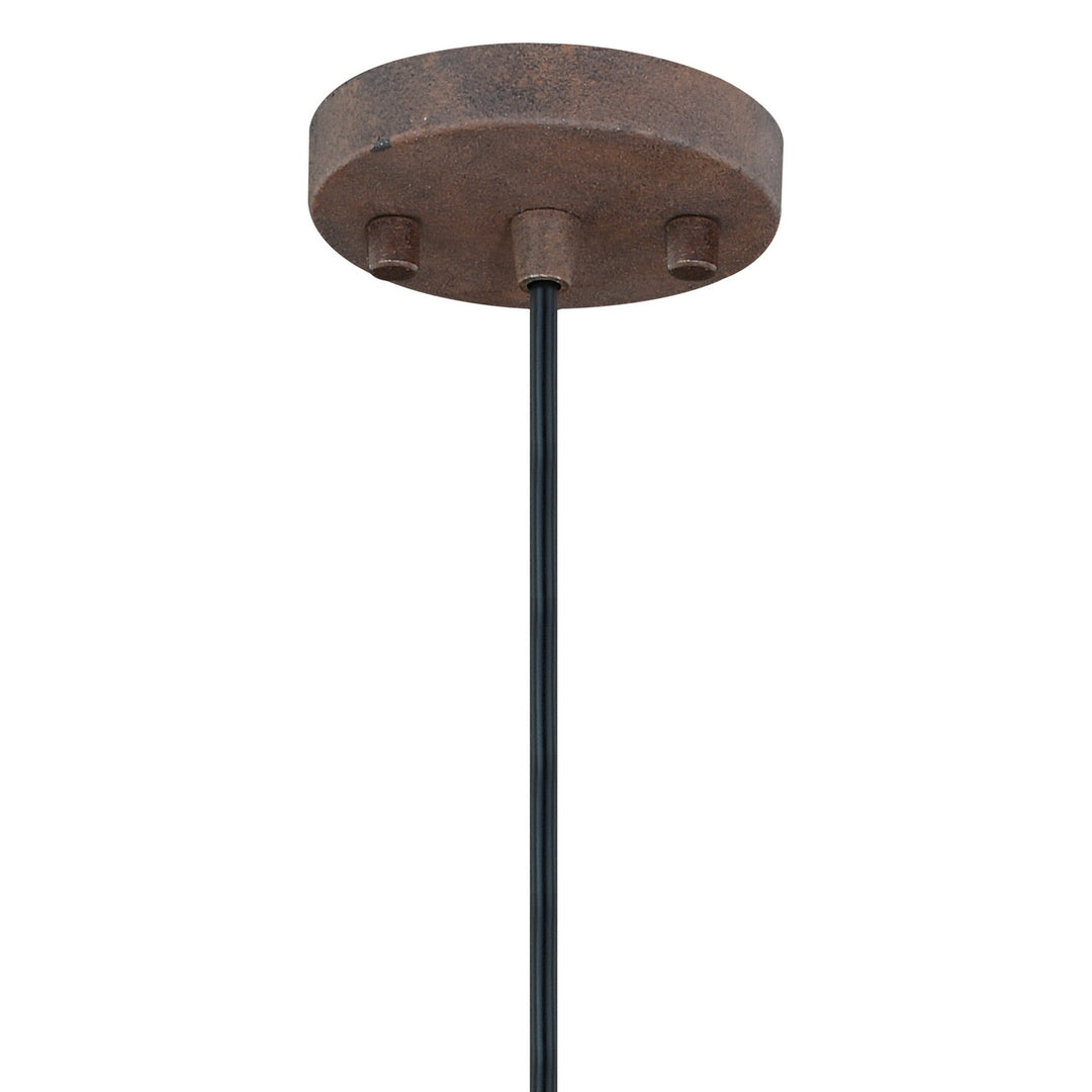 Vaxcel Milone P0260 Pendant Light - Textured Rustic Bronze