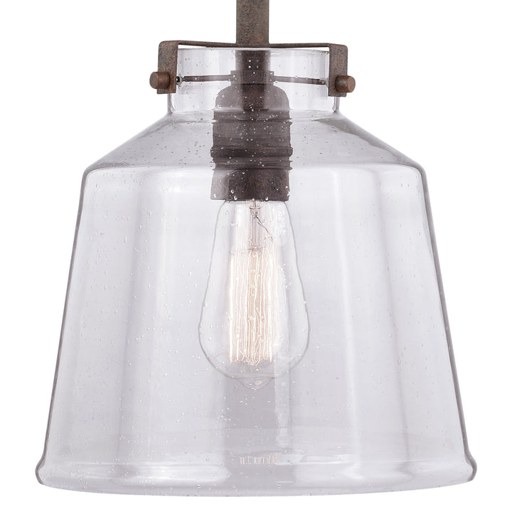 Vaxcel Milone P0260 Pendant Light - Textured Rustic Bronze