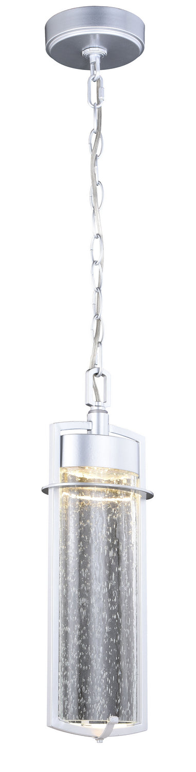Vaxcel Lighting T0423 Logan Led Outdoor Pendant Outdoor Pewter, Nickel, Silver
