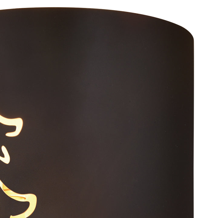 Vaxcel Katmai W0277 Wall Light - Noble Bronze and Brass Gold