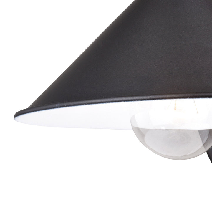Vaxcel Akron W0283 Wall Light - Oil Rubbed Bronze and Matte White
