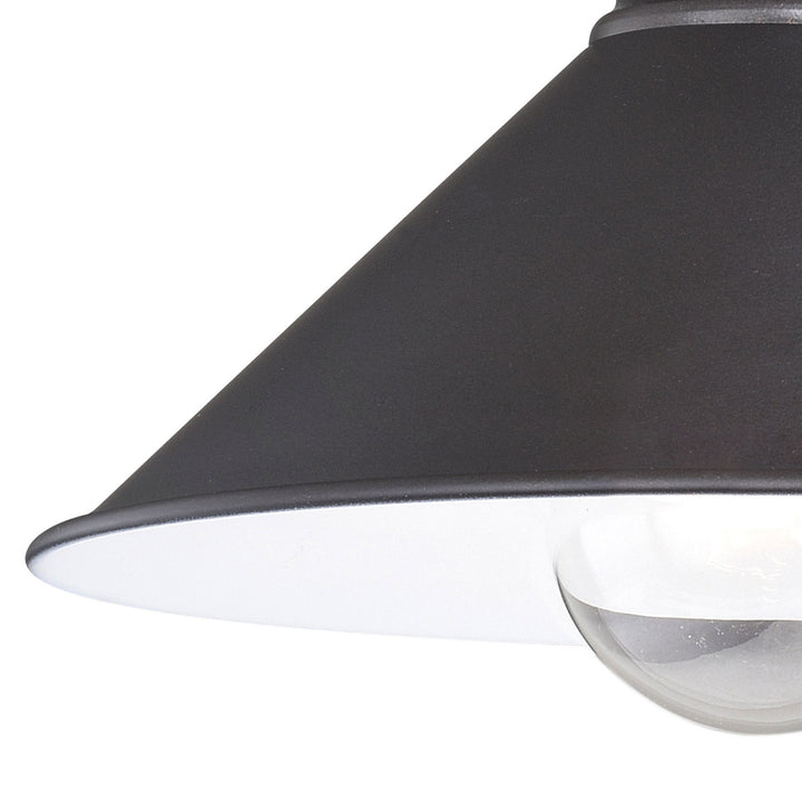 Vaxcel Akron W0284 Bath Vanity Light 18 in. wide - Oil Rubbed Bronze and Matte White