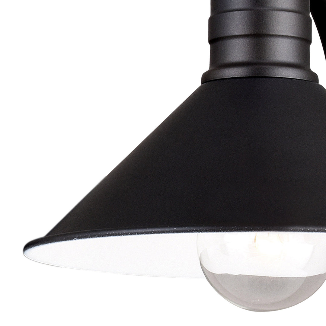 Vaxcel Akron W0285 Bath Vanity Light 28 in. wide - Oil Rubbed Bronze and Matte White