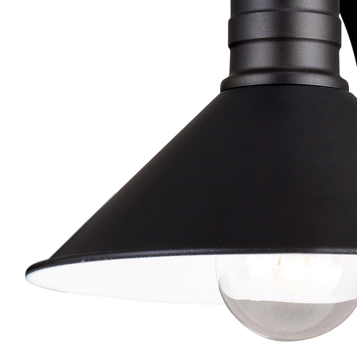 Vaxcel Akron W0285 Bath Vanity Light 28 in. wide - Oil Rubbed Bronze and Matte White