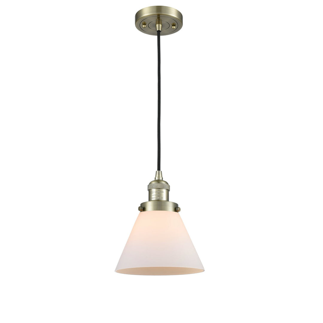 Innovations Franklin Restoration 201C-AB-G41 Pendant Light - Antique Brass
