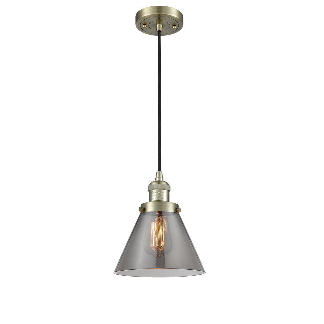 Innovations Franklin Restoration 201C-AB-G43 Pendant Light - Antique Brass