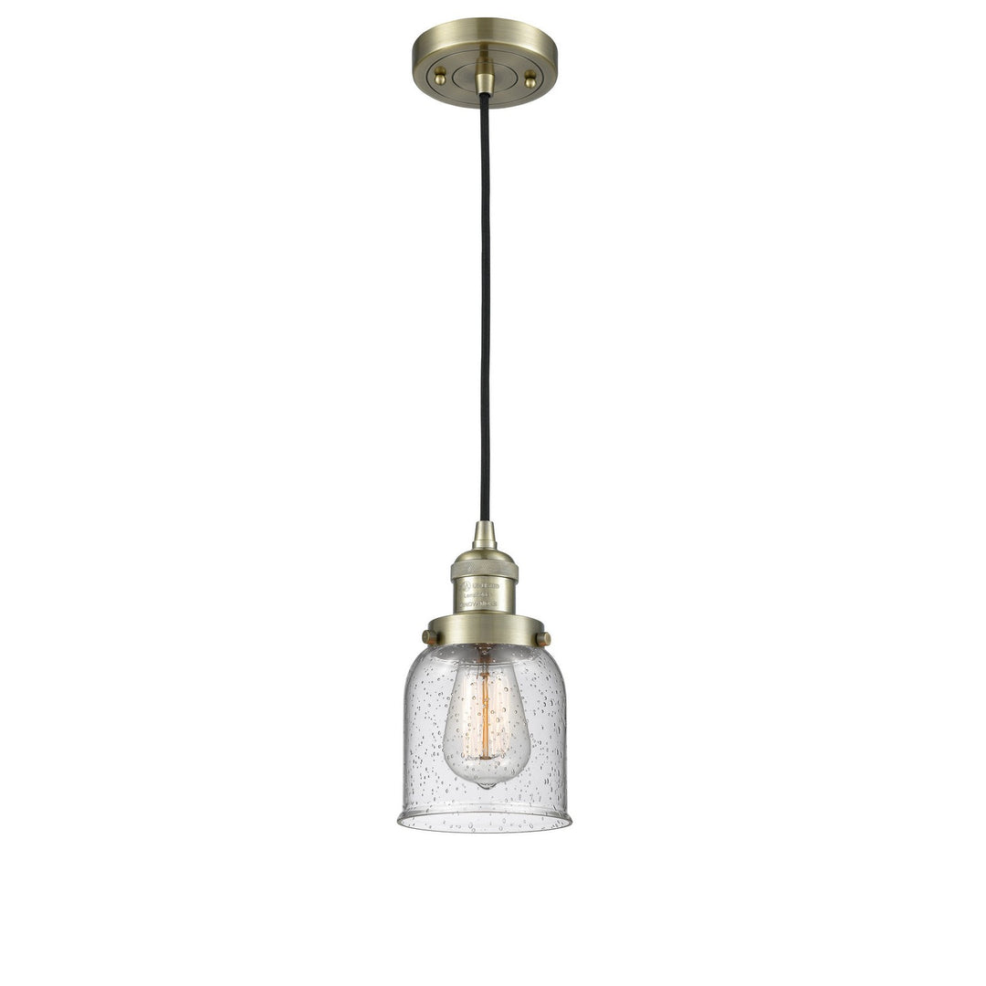 Innovations Franklin Restoration 201C-AB-G54 Pendant Light - Antique Brass