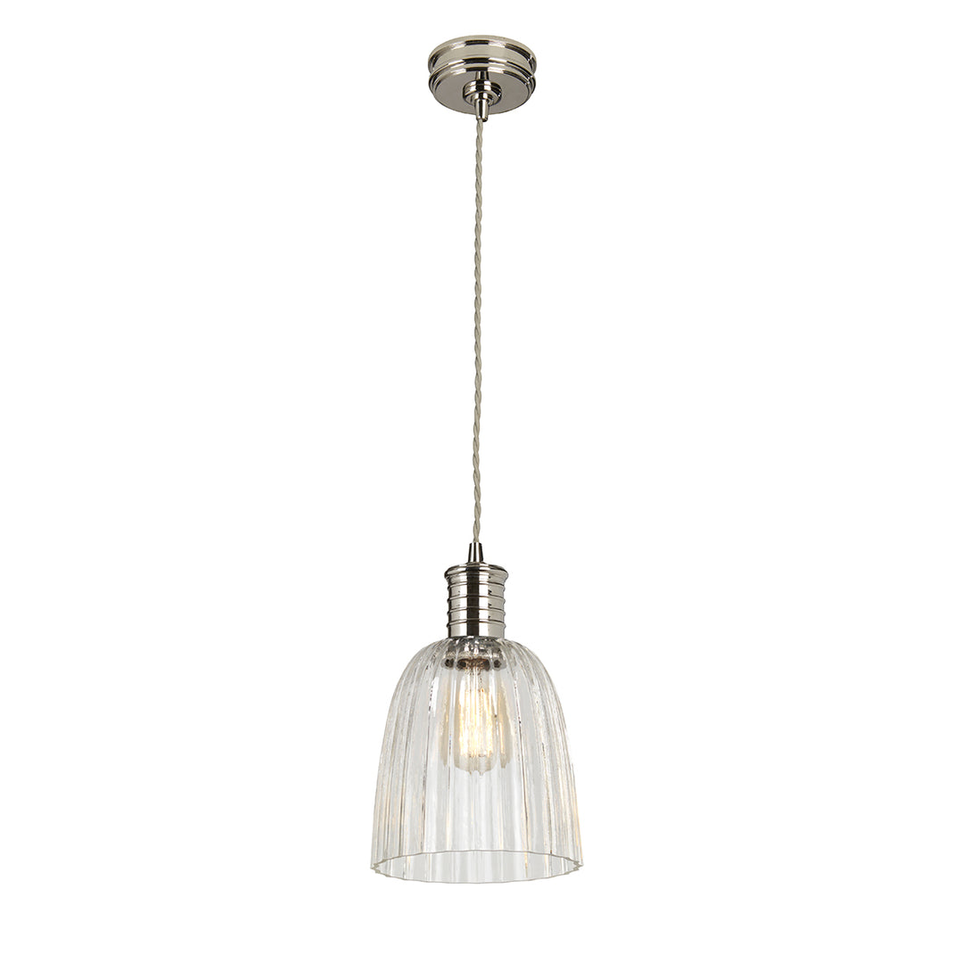 Lucas+McKearn Douille El/douille/ppngs753 Pendant Light - Polished Nickel