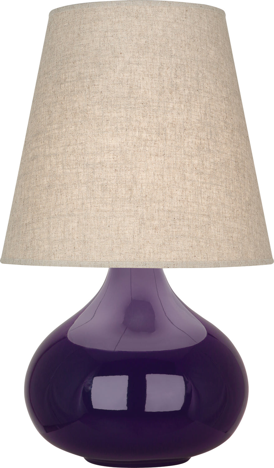 Robert Abbey Lighting AM91 June Lamp Amethyst Galzed