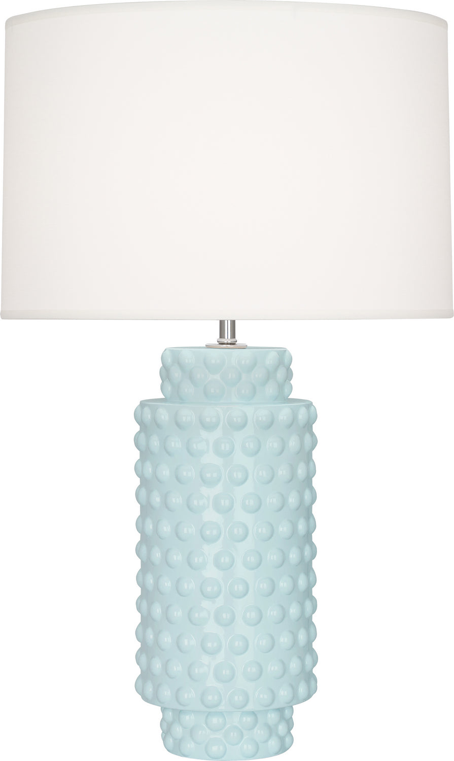 Robert Abbey Lighting BB800 Dolly Lamp Baby Blue Glazed Textured