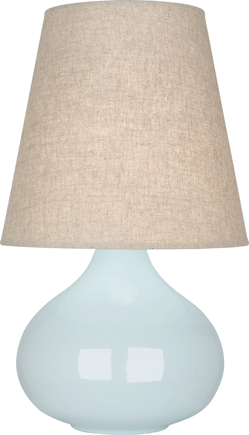 Robert Abbey Lighting BB91 June Lamp Baby Blue Glazed