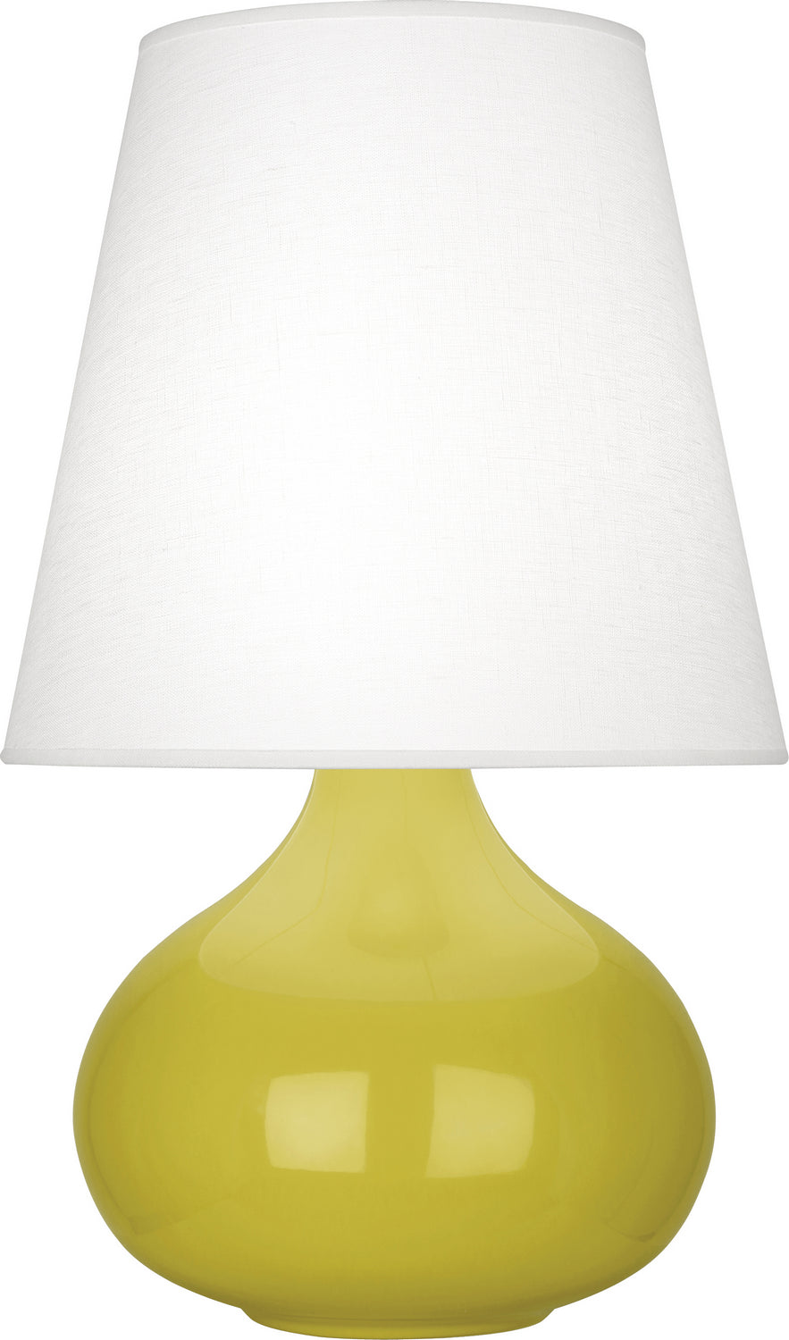 Robert Abbey Lighting CI93 June Lamp Citron Glazed