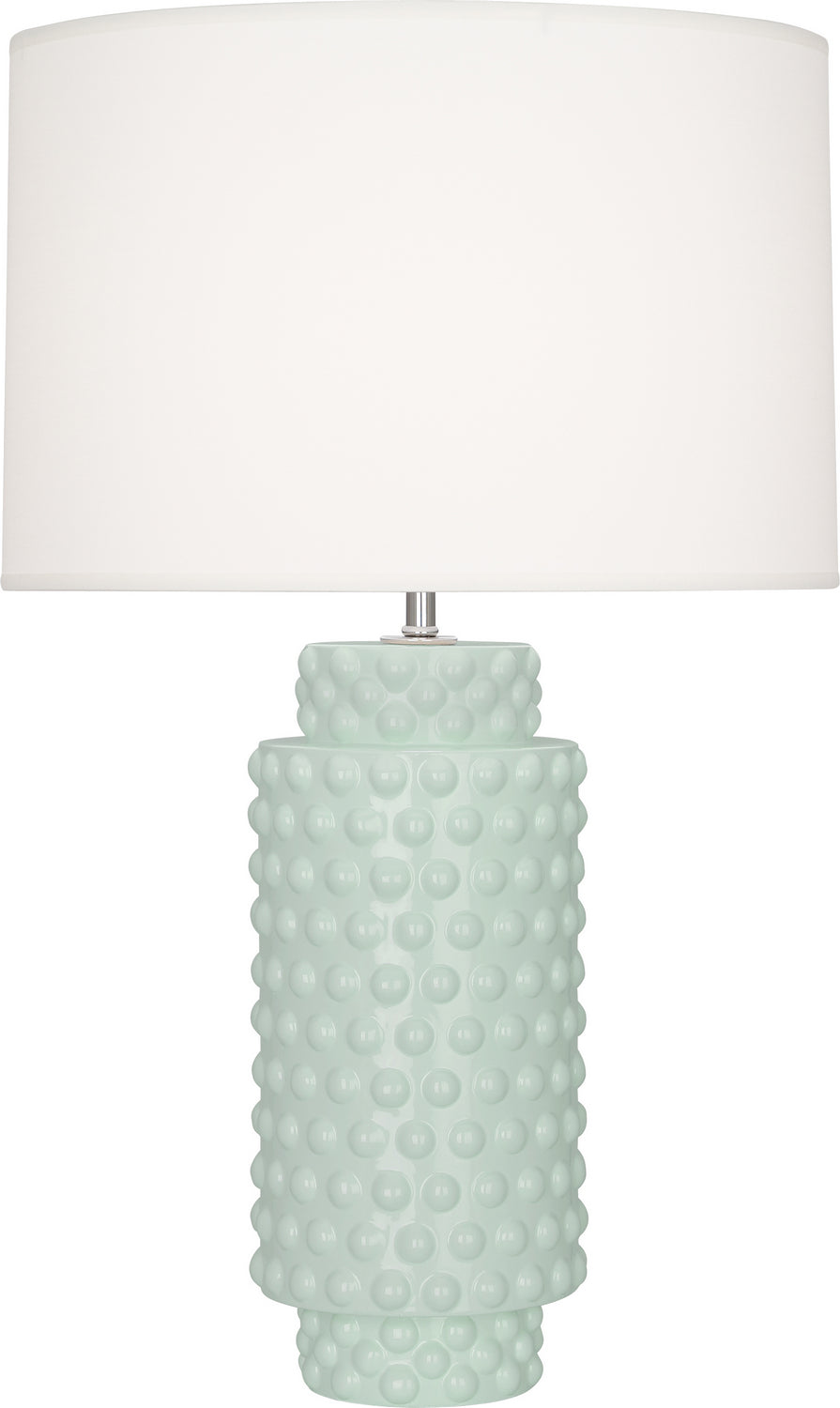 Robert Abbey Lighting CL800 Dolly Lamp Celadon Glazed Textured