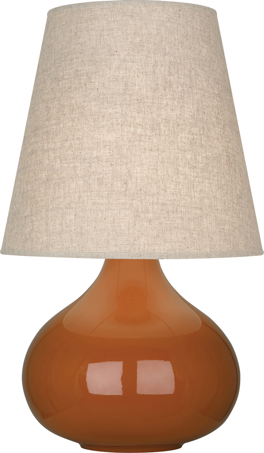 Robert Abbey Lighting CM91 June Lamp Cinnamon Glazed