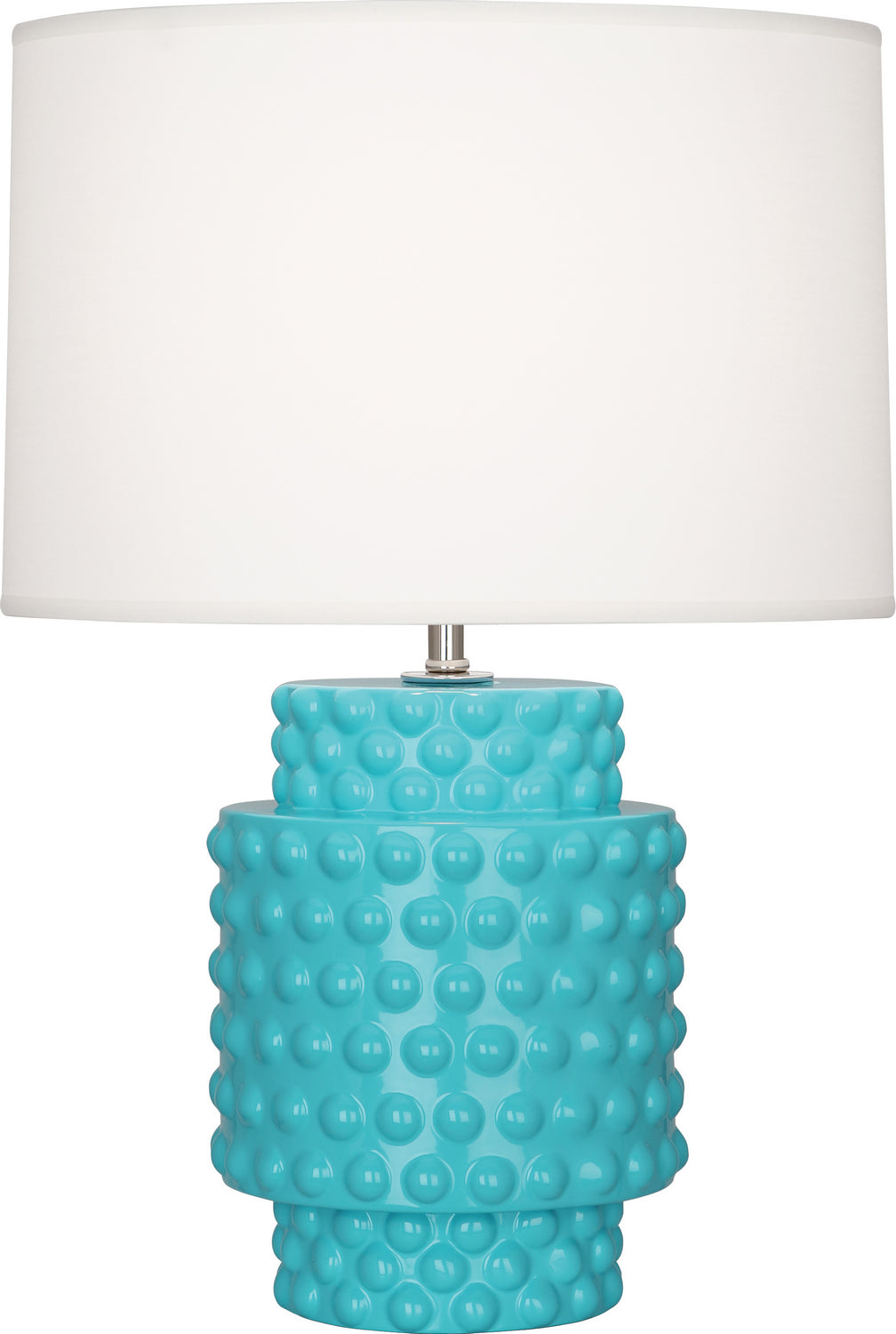 Robert Abbey Lighting EB801 Dolly Lamp Egg Blue Glazed Textured