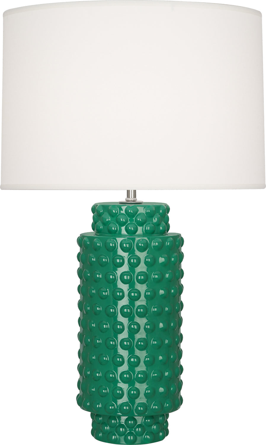 Robert Abbey Lighting EG800 Dolly Lamp Emerald Glazed Textured