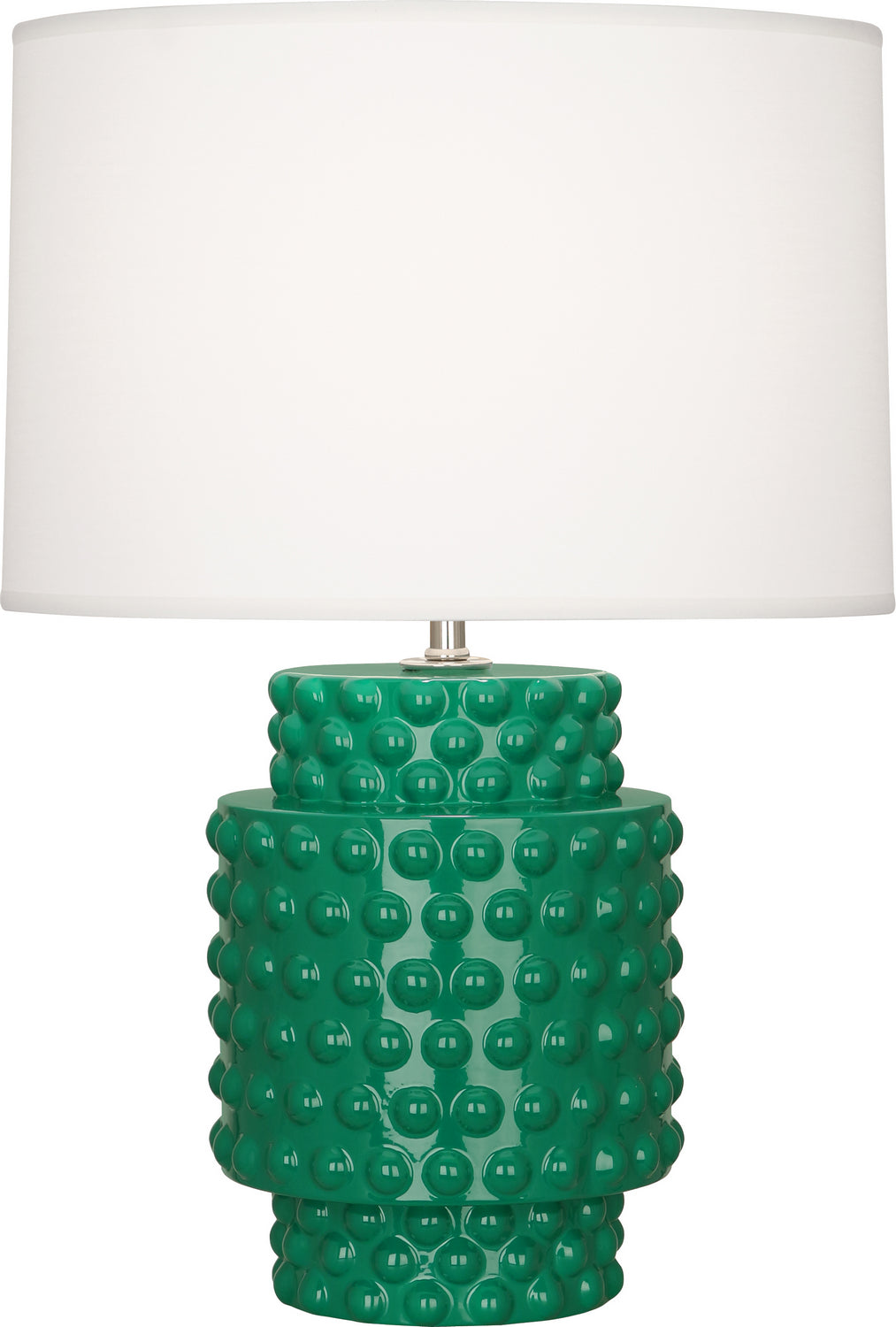 Robert Abbey Lighting EG801 Dolly Lamp Emerald Glazed Textured