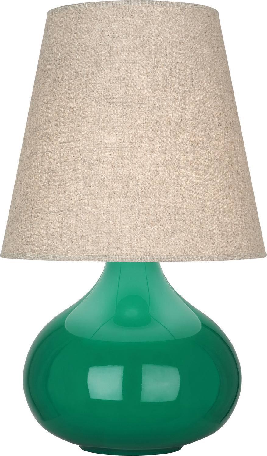 Robert Abbey Lighting EG91 June Lamp Emerald Glazed