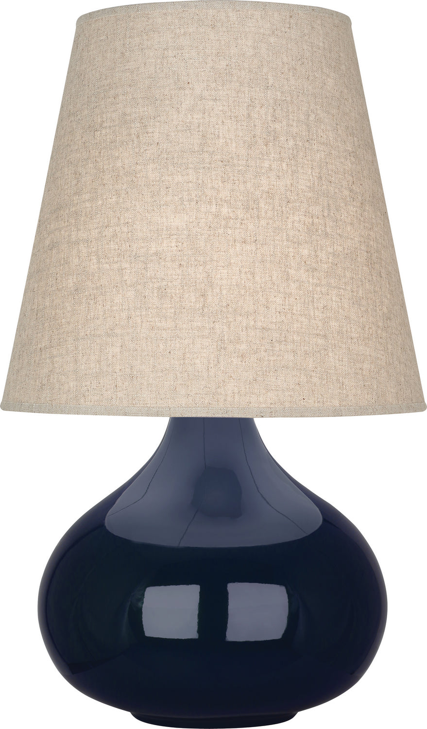 Robert Abbey Lighting MB91 June Lamp Midnight Blue Glazed