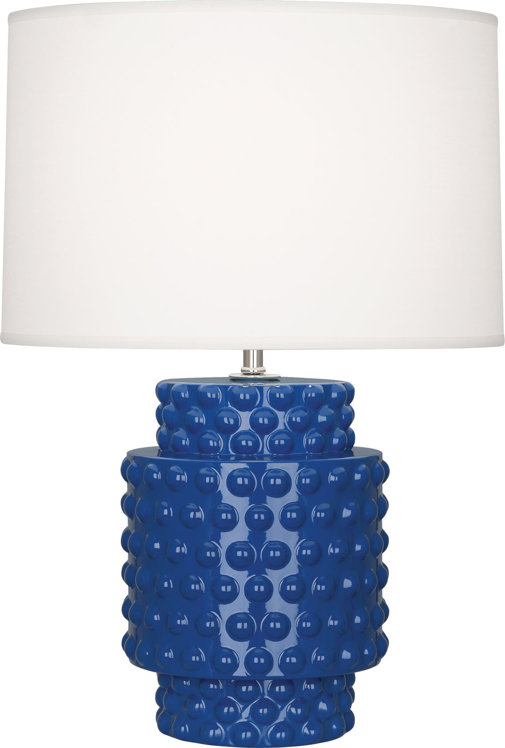 Robert Abbey Lighting MR801 Dolly Lamp Marine Blue Glazed Textured