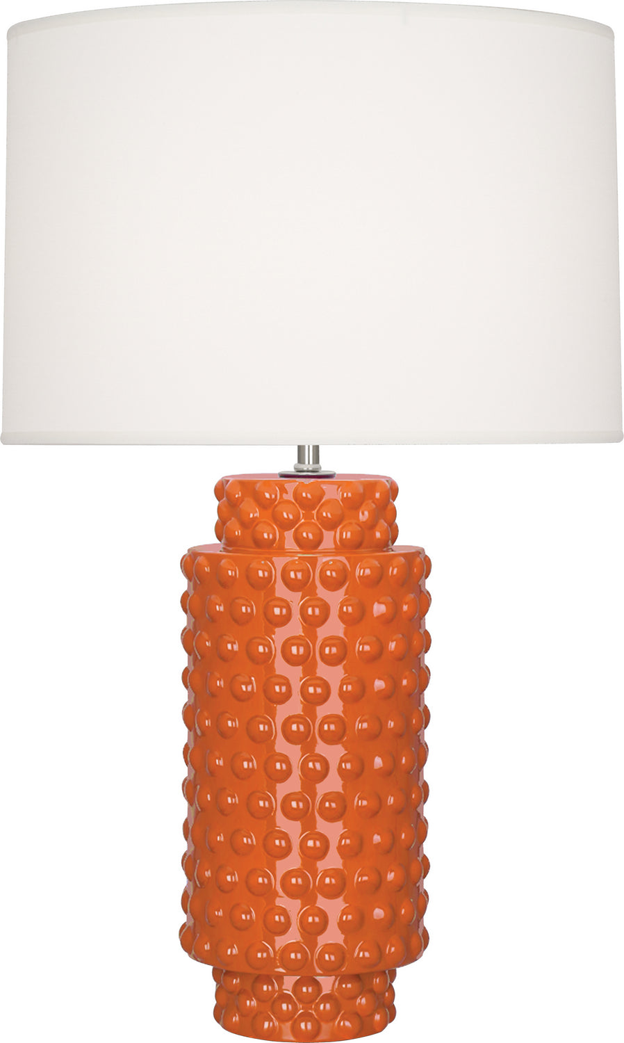 Robert Abbey Lighting PM800 Dolly Lamp Pumpkin Glazed Textured