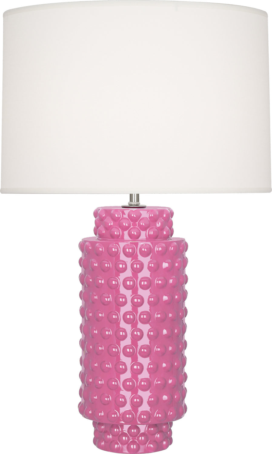 Robert Abbey Lighting SP800 Dolly Lamp Schiaparelli Pink Glazed Textured