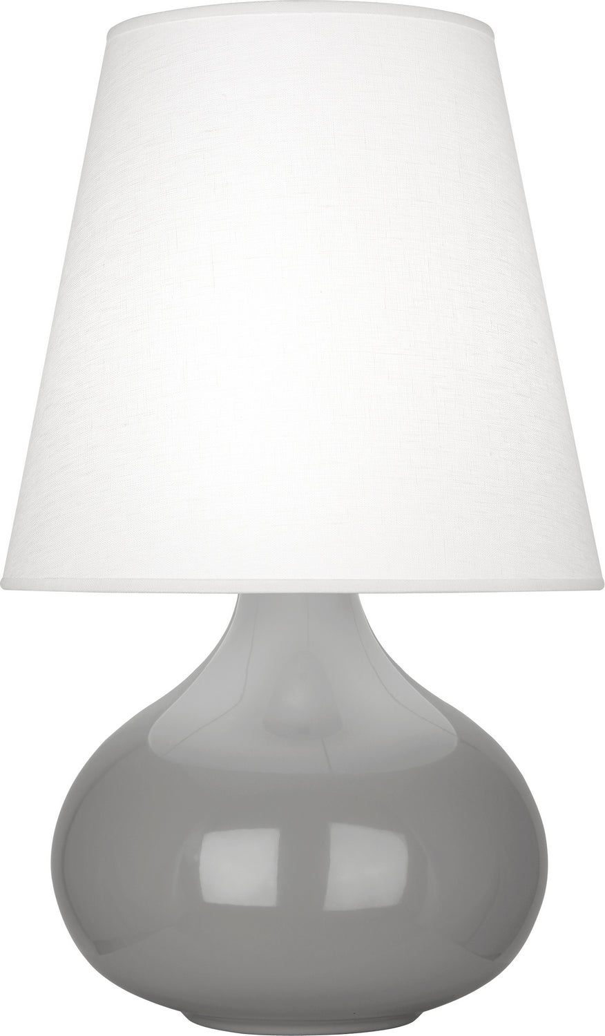 Robert Abbey Lighting ST93 June Lamp Smoky Taupe Glazed