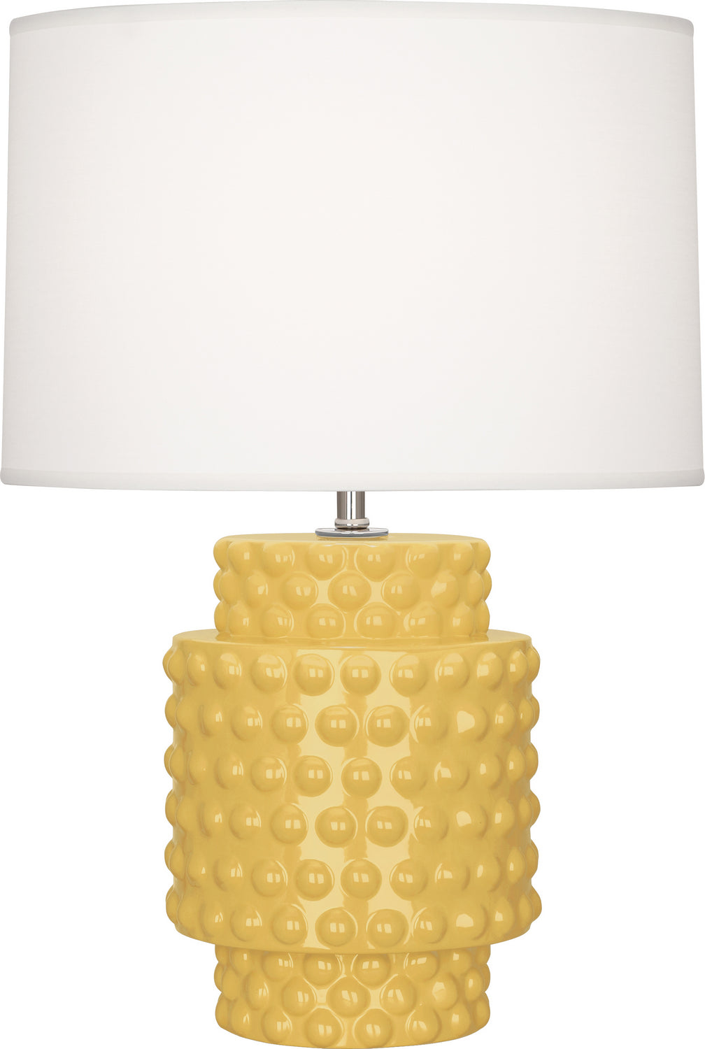 Robert Abbey Lighting SU801 Dolly Lamp Sunset Yellow Glazed Textured