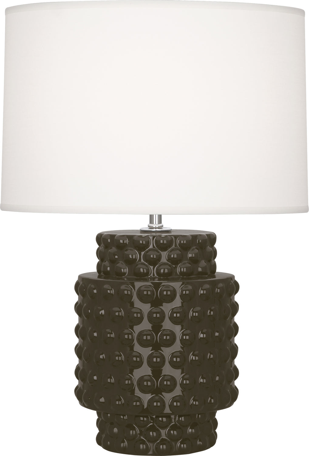 Robert Abbey Lighting TE801 Dolly Lamp Brown Tea Glazed Textured