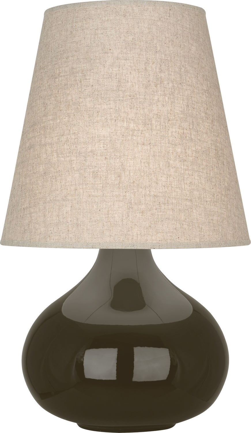 Robert Abbey Lighting TE91 June Lamp Brown Tea Glazed