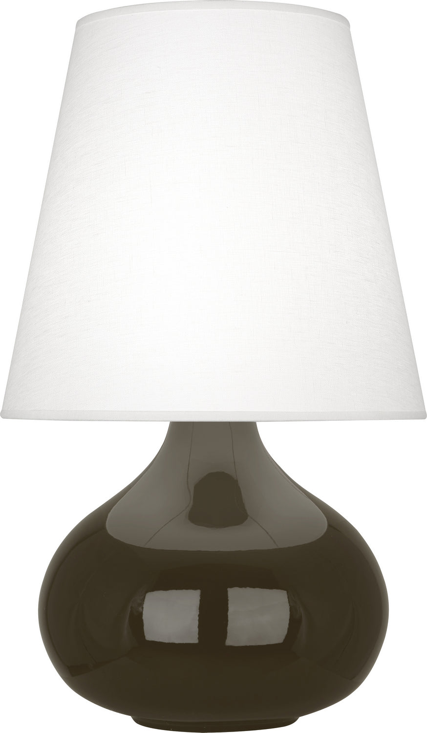 Robert Abbey Lighting TE93 June Lamp Brown Tea Glazed