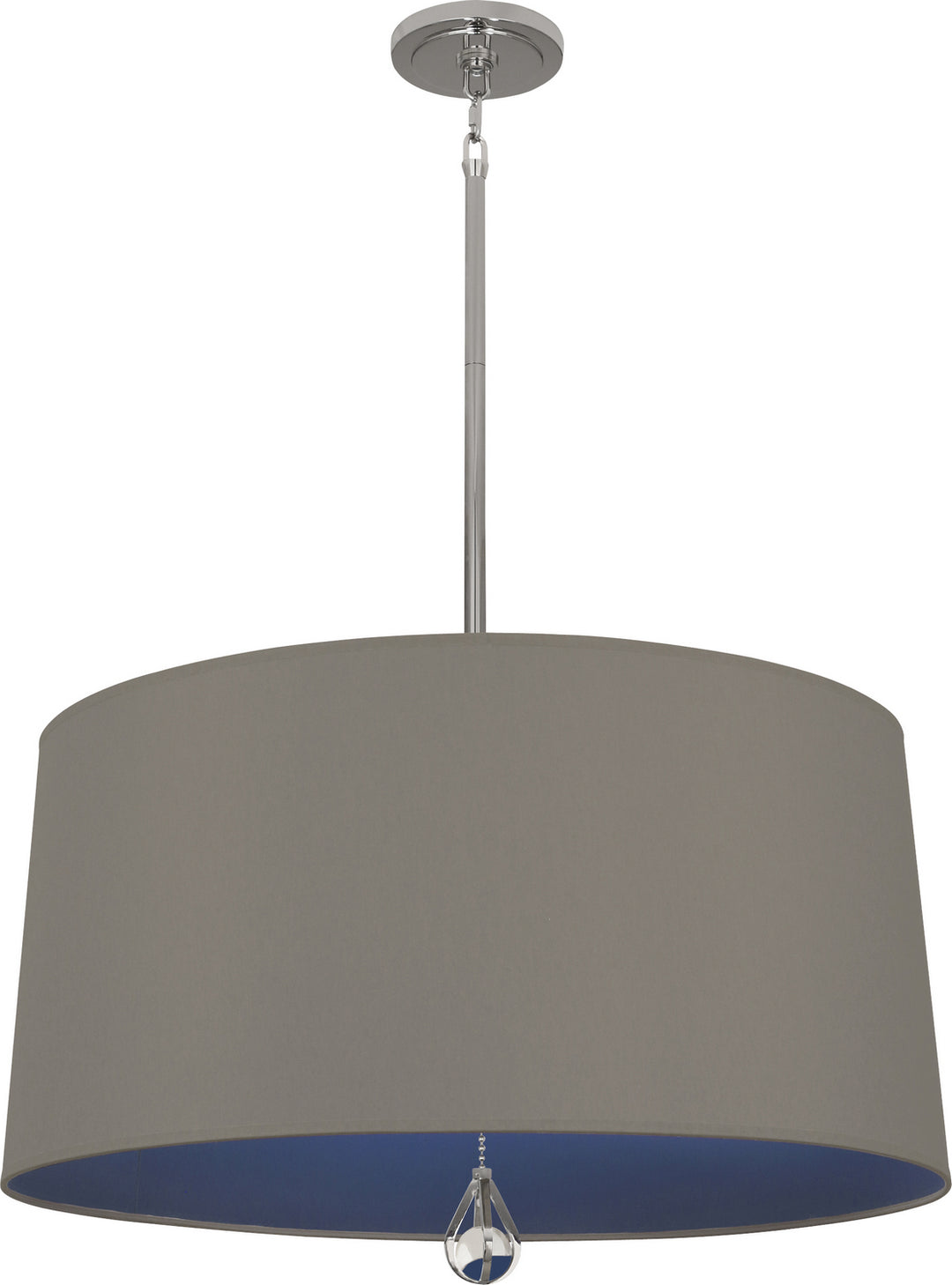 Robert Abbey Williamsburg Custis WB329 Pendant Light - Polished Nickel