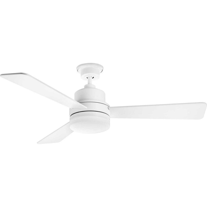 Progress Trevina P2556-3030K Ceiling Fan - White, Natural Cherry, White/