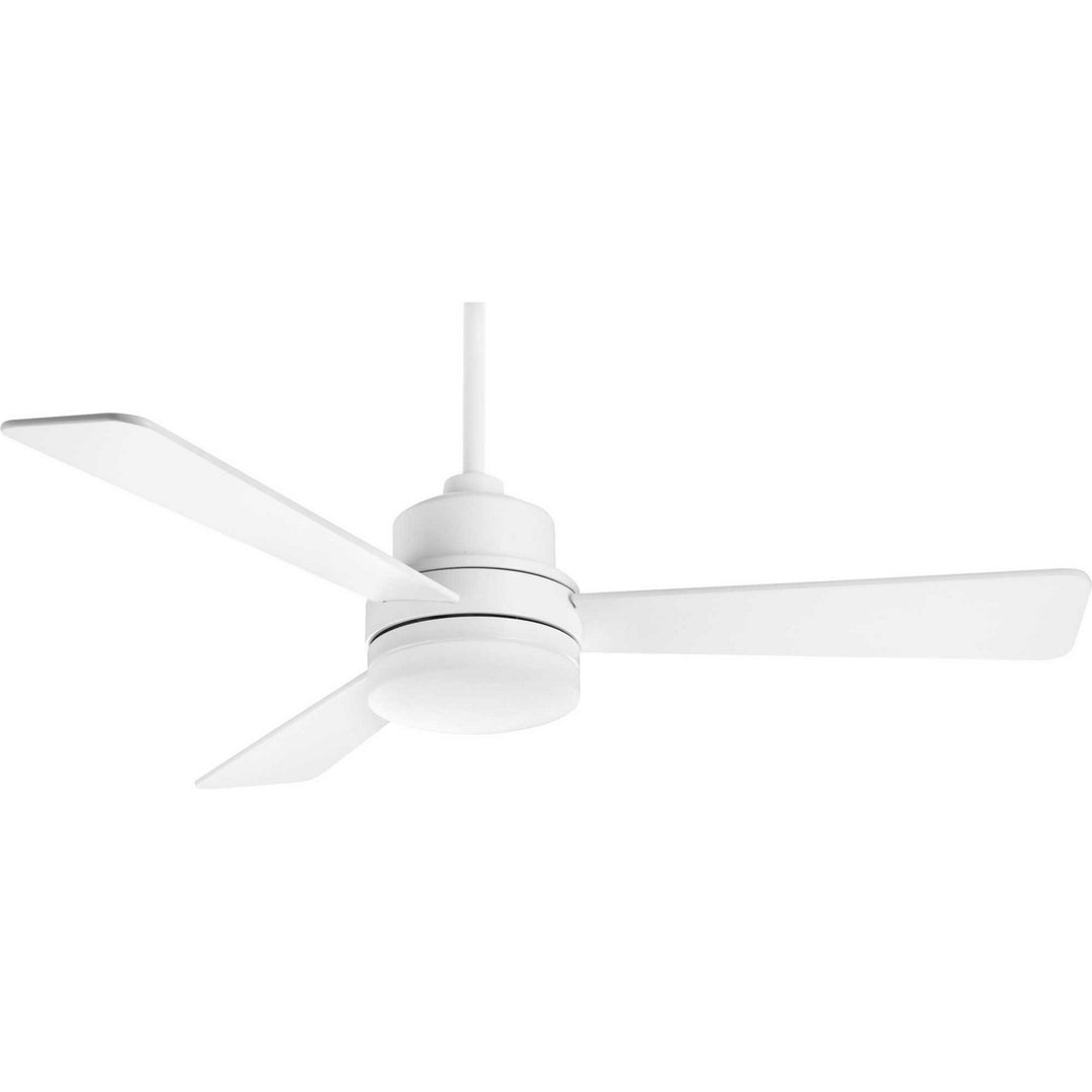 Progress Trevina P2556-3030K Ceiling Fan - White, Natural Cherry, White/