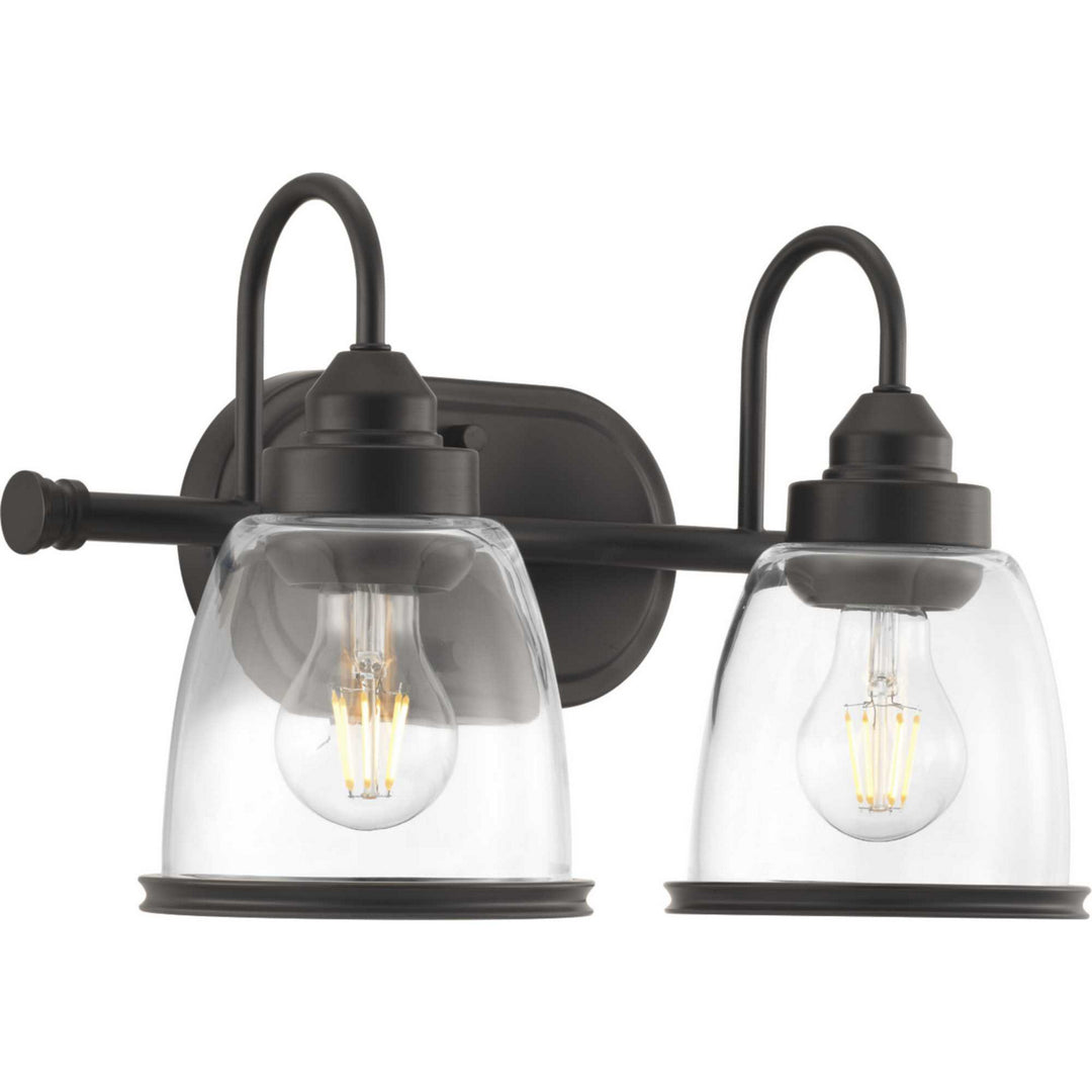 Progress Saluda P300179-020 Bath Vanity Light 16 in. wide - Antique Bronze