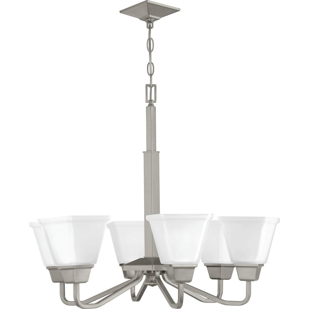 Progress Clifton Heights P400119-009 Chandelier Light - Brushed Nickel