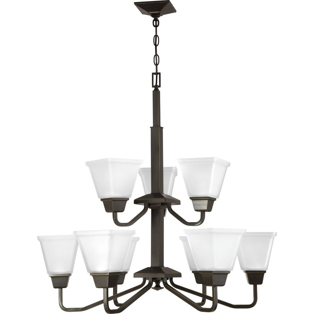 Progress Clifton Heights P400120-020 Chandelier Light - Antique Bronze