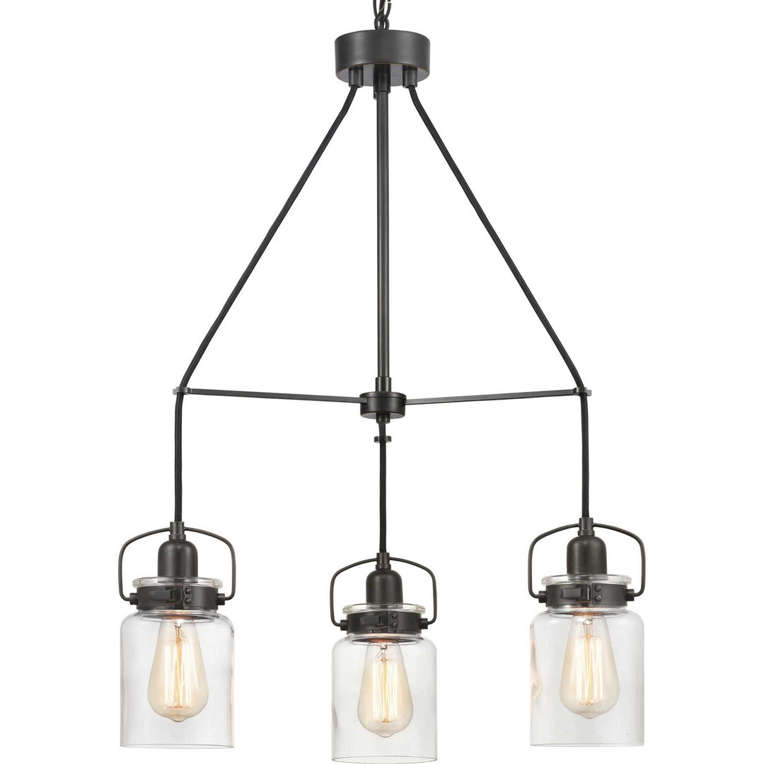 Progress Calhoun P400132-020 Chandelier Light - Antique Bronze